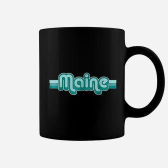 Maine Souvenir Retro Coffee Mug - Thegiftio UK