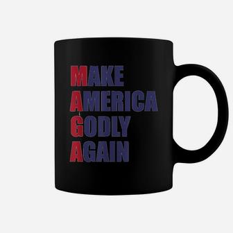 Make America Godly Again Christian Quote Coffee Mug - Thegiftio UK