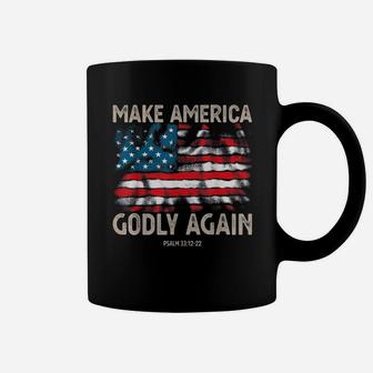 Make America Godly Again Flag Coffee Mug - Thegiftio