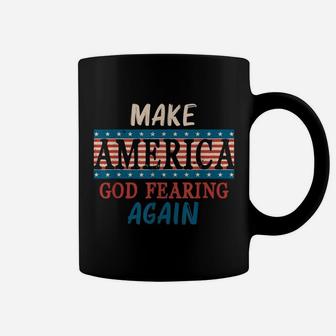 Make America Godly Again Funny Graphic Coffee Mug - Thegiftio UK