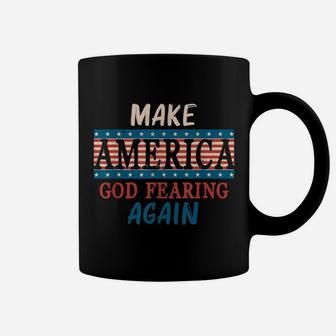 Make America Godly Again Funny Graphic Coffee Mug - Thegiftio
