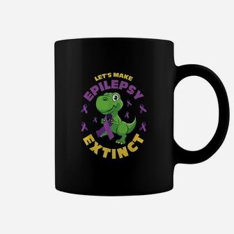 Make Epilepsy Extinct Dinosaur Coffee Mug | Crazezy DE
