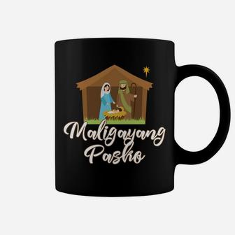 Maligayang Pasko Nativity Christmas Sweatshirt Coffee Mug | Crazezy