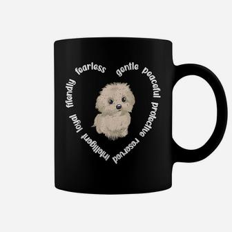 Maltipoo Dog Heart | Maltipoo Mom Dog Dad Maltipoo Owner Coffee Mug | Crazezy CA