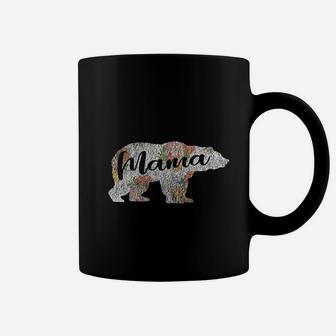 Mama Bear Mom Life Floral Coffee Mug | Crazezy