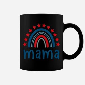 Mama Boho Rainbow 4Th July Design Funny Gift Vintage Coffee Mug | Crazezy