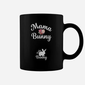 Mama Bunny Baby Bunny Pregnancy Announcement Easter Coffee Mug | Crazezy CA