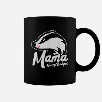 Mama Honey Badger Animal Announcement Mom Gift Coffee Mug | Crazezy