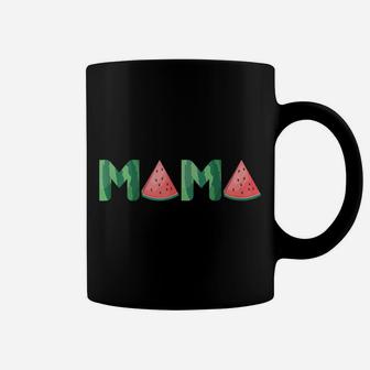 Mama Watermelon Funny Summer Fruit Gift - Great Mother's Day Coffee Mug | Crazezy CA