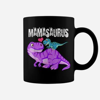 Mamasaurus Dinosaur T Shirt Rex Mother Day For Mom Gift Mama Coffee Mug | Crazezy DE