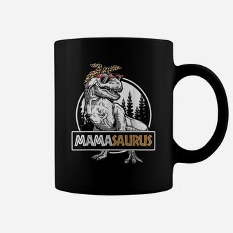 Mamasaurus T Rex Dinosaur Mama Saurus Funny Family Matching Coffee Mug | Crazezy DE