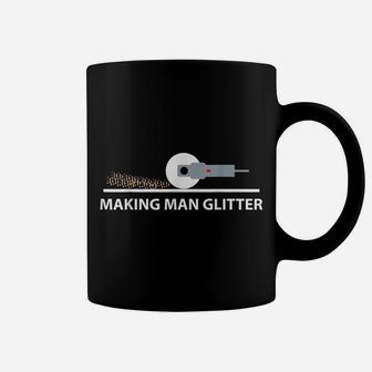 Man Gliter, Funny Quote Sayin For Men Coffee Mug | Crazezy UK