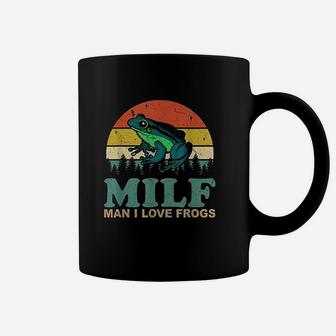  Man I Love Frogs Funny Saying Frog Amphibian Lovers Coffee Mug | Seseable CA