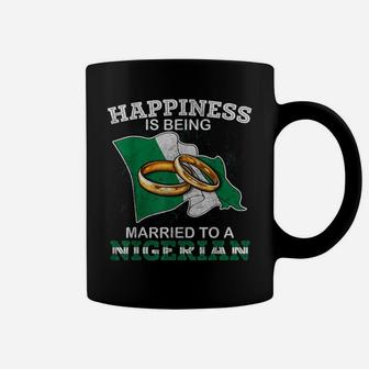 Marriage To A Nigerian Wedding Root Flag Married Nigeria Coffee Mug | Crazezy CA