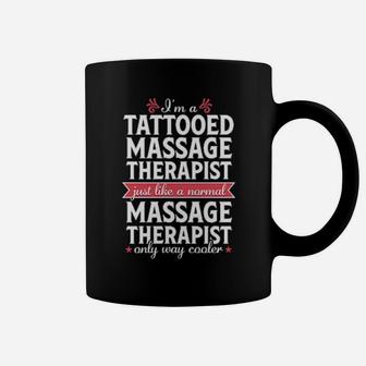 Massage Therapist Tattoo Physical Therapy Coffee Mug - Monsterry CA
