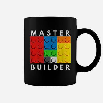 Master Builder Building Blocks Brick Builders Toys Gift Coffee Mug | Crazezy
