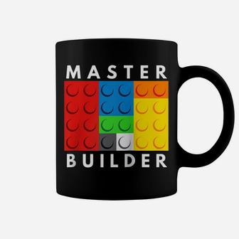 Master Builder Building Blocks Brick Builders Toys Gift Raglan Baseball Tee Coffee Mug | Crazezy UK