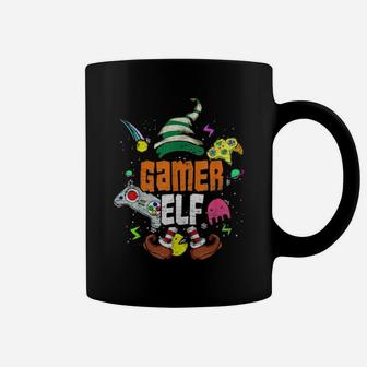 Matching Family Pajama Xmas Gamer Elf Coffee Mug - Monsterry CA