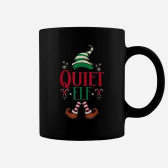 Matching Family Pajama Xmas Quiet Elf Coffee Mug - Monsterry CA