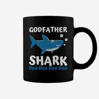 Matching Family Shark Shirts Set - Godfather Shark Doo Doo Coffee Mug | Crazezy