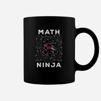 Math Ninja Mathematics Geek Gift Coffee Mug | Crazezy UK