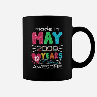 May Girls 2009 12Th Birthday 12 Years Old Made In 2009 Coffee Mug | Crazezy