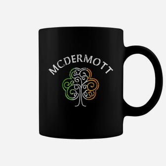 Mcdermott Irish Shamrock St Patricks Day Coffee Mug | Crazezy
