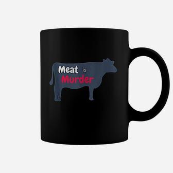 Meat Is Murder Animal Coffee Mug | Crazezy CA