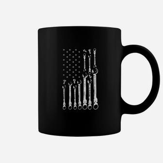 Mechanic Flag Patriotic Mechanic Usa Flag Coffee Mug | Crazezy AU