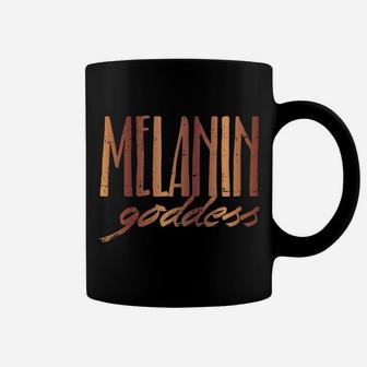 Melanin Goddess Queen Black African American Women Girl Gift Coffee Mug | Crazezy DE