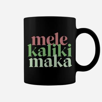 Mele Kalikimaka Retro Christmas Modern Hawaiian Women Coffee Mug | Crazezy