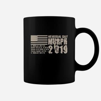 Memorial Day Murph 2019 1 Mile Run 100 Pull Ups 200 Push Ups Coffee Mug - Thegiftio