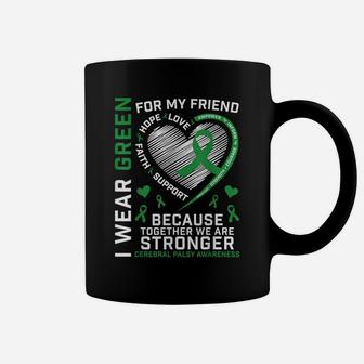 Men Women Kids Green Gifts Friend Cerebral Palsy Awareness Coffee Mug | Crazezy UK