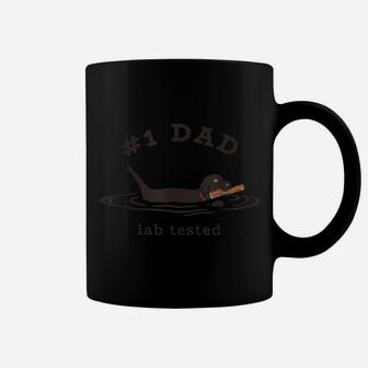 Mens 1 Dad Lab Tested Pun - Labrador Retriever Dog Owner Coffee Mug | Crazezy AU