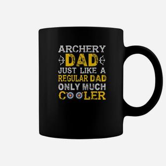 Mens Archery Dad Just Like A Regular Dad Only Much Cooler Coffee Mug - Thegiftio UK