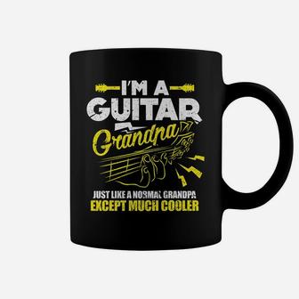 Mens Bass Guitar Guitarist Grandfather Funny I'm A Guitar Grandpa Coffee Mug | Crazezy CA