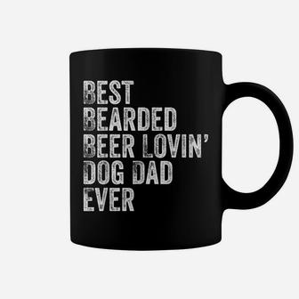 Mens Best Bearded Beer Lovin Dog Dad Pet Lover Owner Gift Coffee Mug | Crazezy