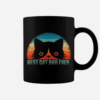 Mens Best Cat Dad Shirt Father's Day Gift From Wife Son Daughter Coffee Mug | Crazezy DE