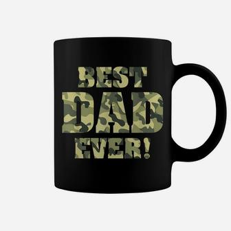 Mens Best Dad Ever Camo Father's Day Special Greatest Dad Hunting Coffee Mug | Crazezy DE