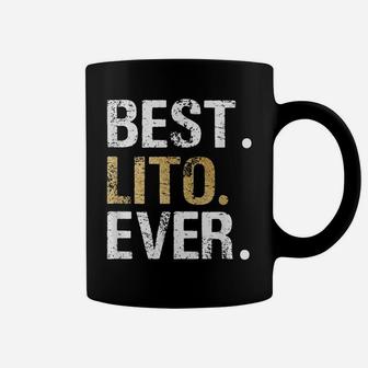 Mens Best Lito Ever Gift For Spanish Mexican Grandfather Coffee Mug | Crazezy