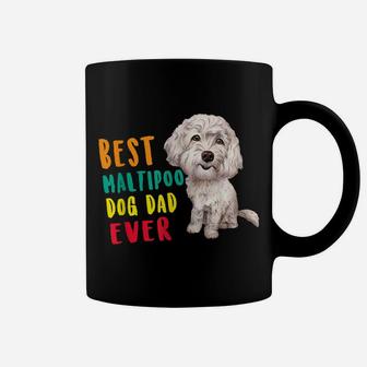 Mens Best Maltipoo Dog Dad Ever Fathers Day Funny Cute Coffee Mug | Crazezy