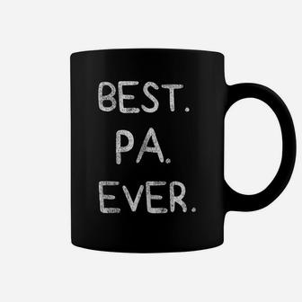 Mens Best Pa Ever Tee Father's Day Papa Daddy Father Gift Coffee Mug | Crazezy
