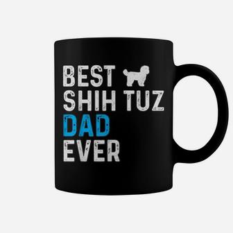 Mens Best Shih Tuz Dad Ever Dog Dad Pet Owner Shih Tuz Daddy Coffee Mug | Crazezy AU