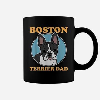 Mens Boston Terrier Dad | Dog Owner Boston Terrier Coffee Mug | Crazezy DE