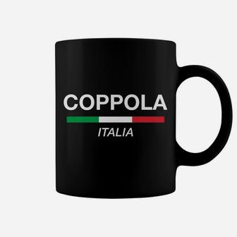 Mens Coppola Italian Name Italy Flag Italia Family Surname Coffee Mug | Crazezy CA