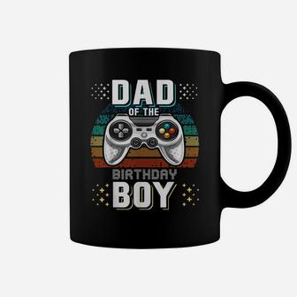 Mens Dad Of The Birthday Boy Matching Video Gamer Birthday Party Coffee Mug | Crazezy AU