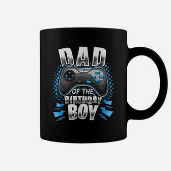Mens Dad Of The Birthday Boy Matching Video Gamer Birthday Party Coffee Mug | Crazezy CA