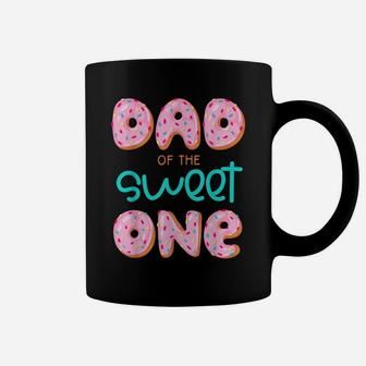 Mens Dad Sweet One 1St First Birthday Matching Family Donut Coffee Mug | Crazezy
