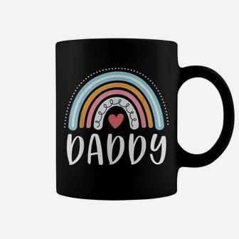 Mens Daddy Gifts For Dad Family Rainbow Graphic Coffee Mug | Crazezy CA