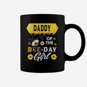 Mens Daddy Of The Bee Birthday Girl Family Matching Hive Honey Coffee Mug | Crazezy DE